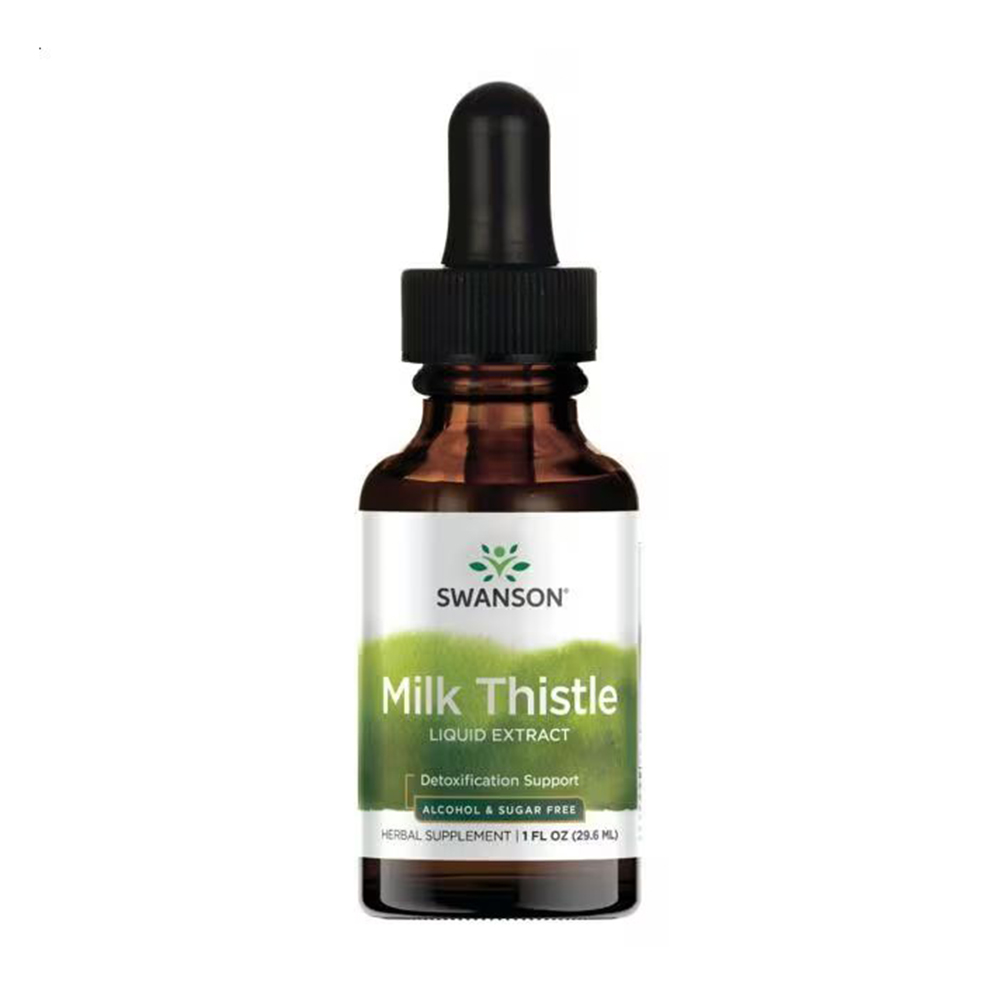 Екстракт розторопші Swanson Milk Thistle Liquid Extract, в рідині, 29.6 мл